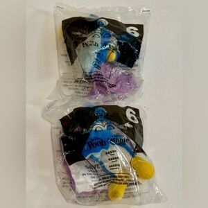 TWO 2001 Kessie Toy McDonalds Happy Meal, Winnie, The Book Of Pooh, Sealed